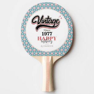 Raquete De Ping Pong Vintage desde - 1977