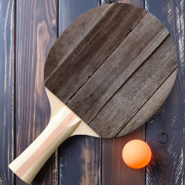 Raquete De Ping Pong Vintage Planks