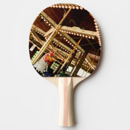 Raquete De Ping Pong Vintage Rooster Carousel