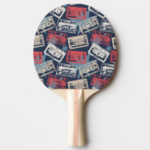 Raquete De Ping Pong Vintage, Vintage, sem costura