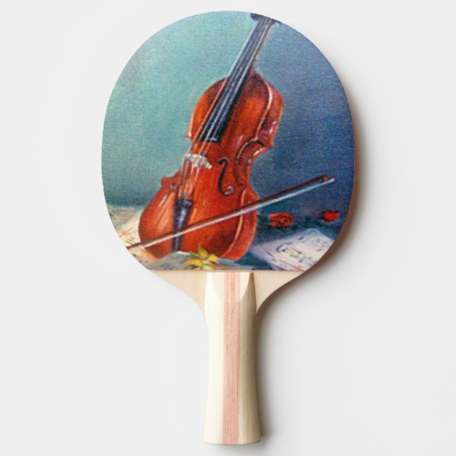 Raquete De Ping Pong Violín/Violin (Frente)