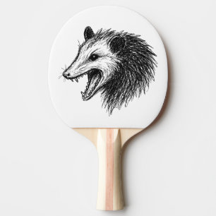 Raquete De Ping Pong Viva Falso A Sua Morte Comendo Lixo Engraçado Ogam