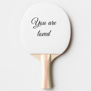 Raquete De Ping Pong Você é amado citação de motivação sol abençoado mi