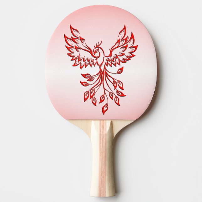 Raquete De Ping Pong Voo de A Phoenix Red (Frente)