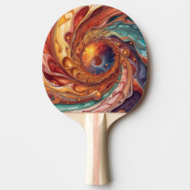 Raquete De Ping Pong Vórtice intergaláctico de Harmonia