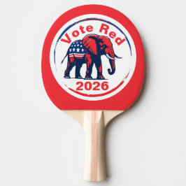 Raquete De Ping Pong Votação Vermelho 2026