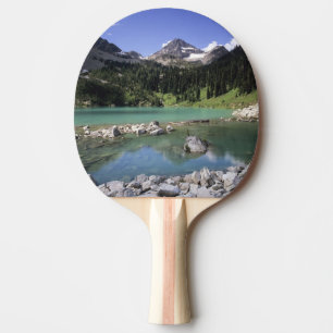 Raquete De Ping Pong WA, Okanogan NF, Lago Lewis e Black Peak