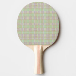 Raquete De Ping Pong Weathered Neutral Sage Plaid