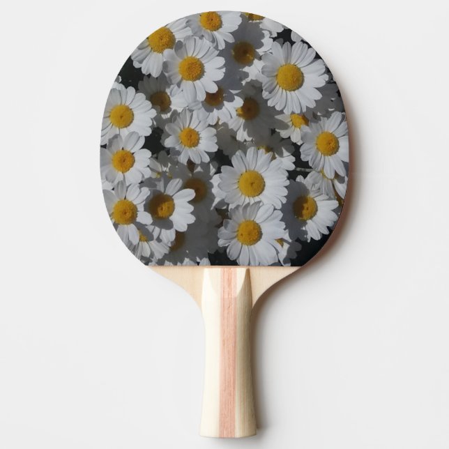 Raquete De Ping Pong White Daisies (Frente)