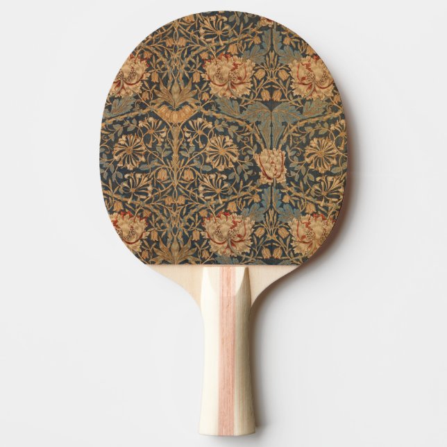 Raquete De Ping Pong William Morris Honeysuckle Rich Wallpaper (Frente)