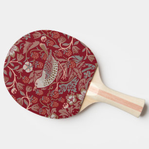 Raquete De Ping Pong William Morris Strawberry Thief Ping Pong Paddle
