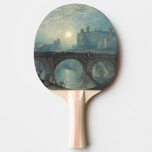 Raquete De Ping Pong William Turner Alnwick Castle (Frente)