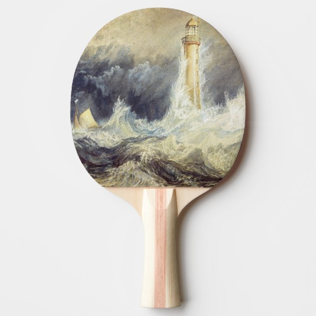 Raquete De Ping Pong William Turner - Farol Bell Rock (Frente)