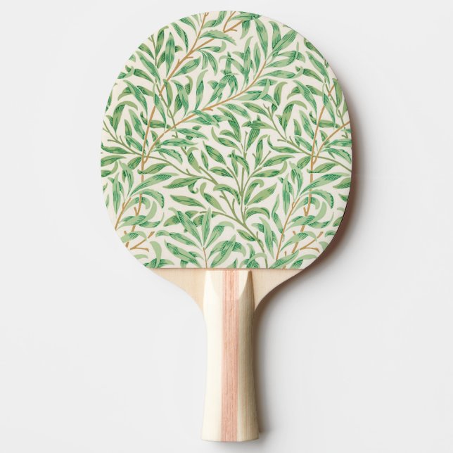 Raquete De Ping Pong Willow Bough William Morris Pattern (Frente)