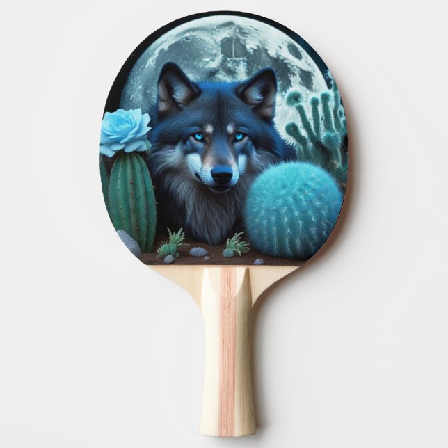 Raquete De Ping Pong Wolf18: (Frente)
