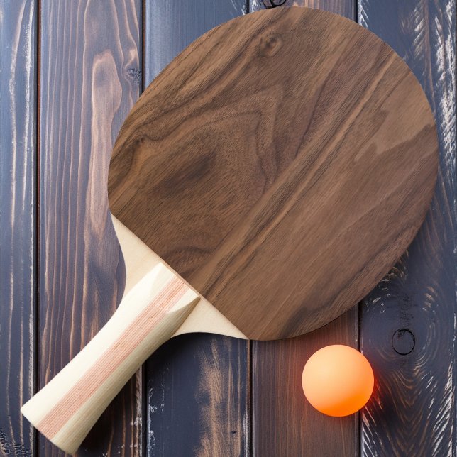 Raquete De Ping Pong Wood Walnut (Criador carregado)
