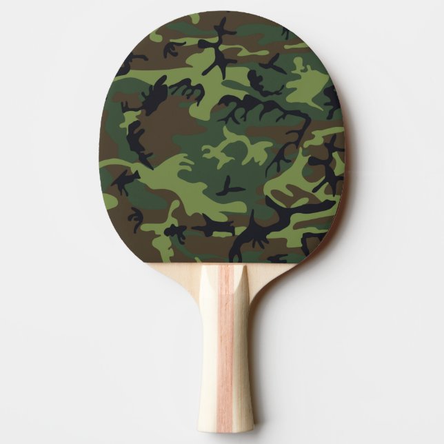 Raquete De Ping Pong Woodland Camo (Verso)