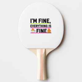 Raquete De Ping Pong Wrapping Paper Flat Sheet Set of 3