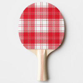 Raquete De Ping Pong Xadrez escocês 