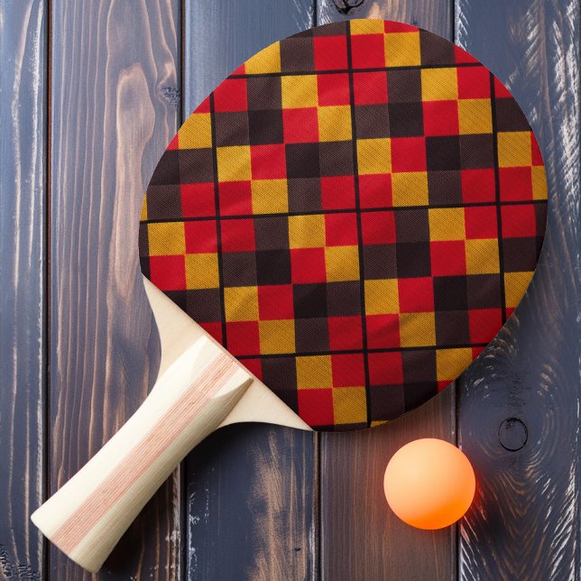Raquete De Ping Pong Xadrez Inferno Dourado (Criador carregado)
