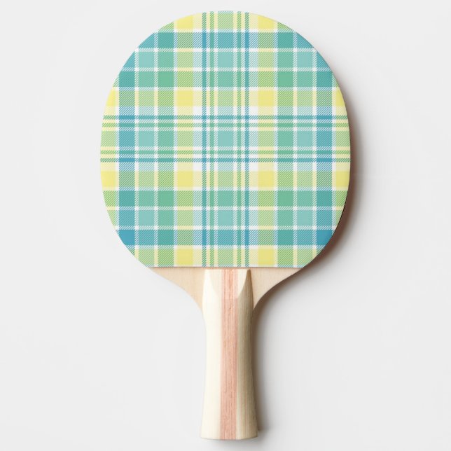 Raquete De Ping Pong Xadrez Pastel (Frente)