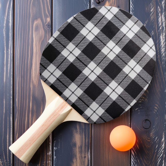 Raquete De Ping Pong Xadrez Preto Clástico (Criador carregado)