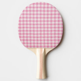 Raquete De Ping Pong Xadrez Rosa Bebê