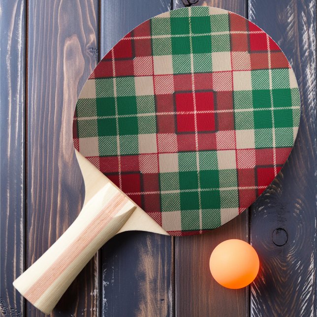 Raquete De Ping Pong Xadrez Rústico de Férias (Criador carregado)