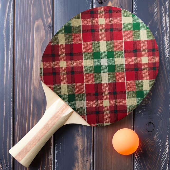 Raquete De Ping Pong Xadrez Vermelho Clássico (Criador carregado)