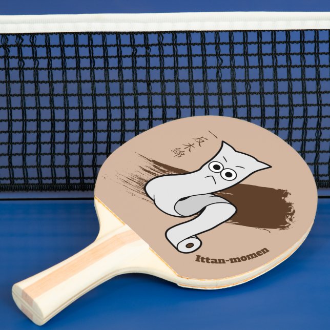 Raquete De Ping Pong Yokai Ittan-momen Japonês (Insitu)