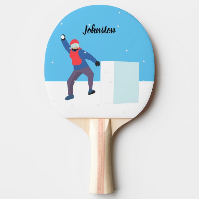 Raquete De Ping Pong Yukigassen (Frente)