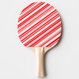 Raquete De Ping Pong Yuletide Candy Cane 4Cliff