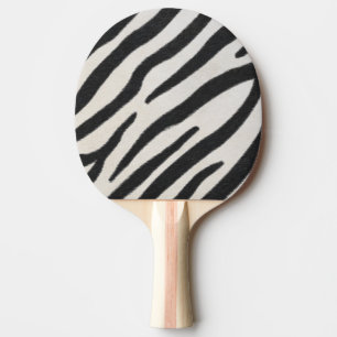 Raquete De Ping Pong Zebra Strips Impressão Animal Exótica