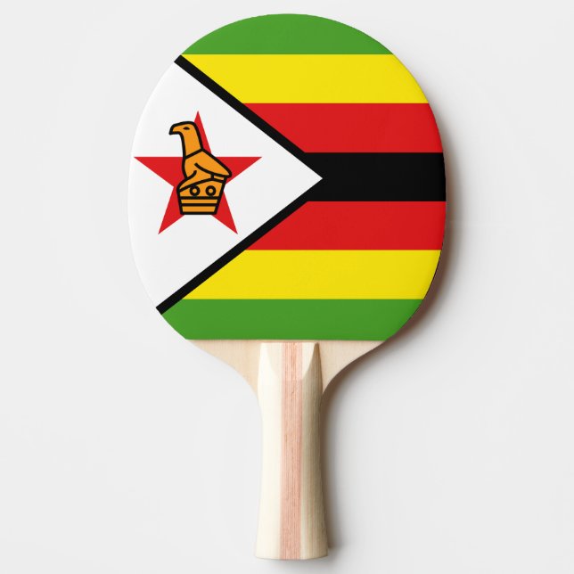 Raquete De Ping Pong Zimbabwe (Frente)