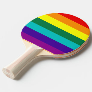 Raquete De Tênis De Mesa 7 Stripes Rainbow Pride Flag