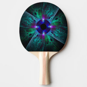Raquete De Tênis De Mesa A Abstrato de Olhos
