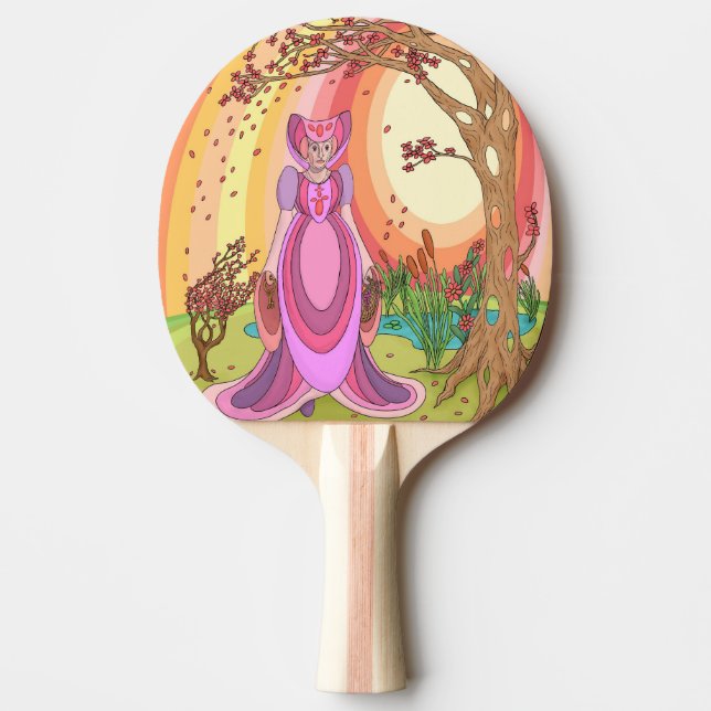 Raquete De Tênis De Mesa A Rainha (Frente)