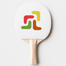 Raquete De Tênis De Mesa Abstrato Ping Pong Paddle