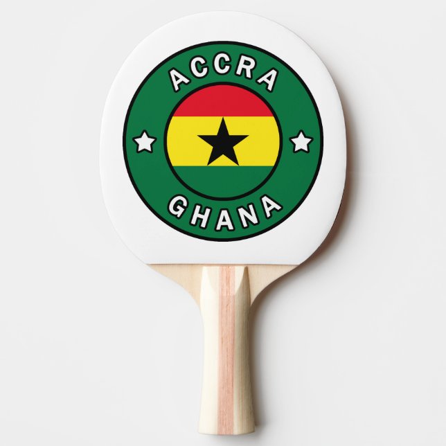 Raquete De Tênis De Mesa Accra Gana (Frente)