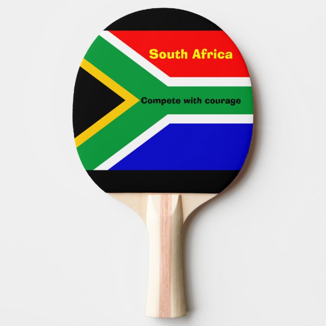 Raquete De Tênis De Mesa África do Sul (Frente)