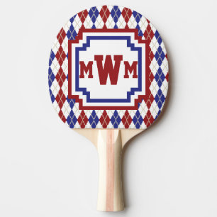Raquete De Tênis De Mesa Americana Argyle Ping Pong Paddle