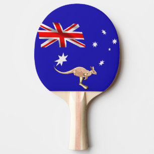 Raquete De Tênis De Mesa Bandeira australiana