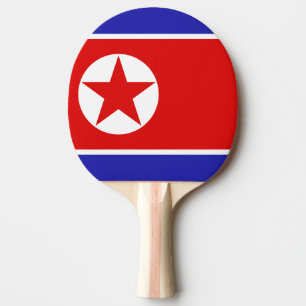 Raquete De Tênis De Mesa Bandeira da Coreia do Norte