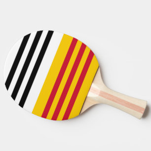 Raquete De Tênis De Mesa Bandeira de Loon op Zand