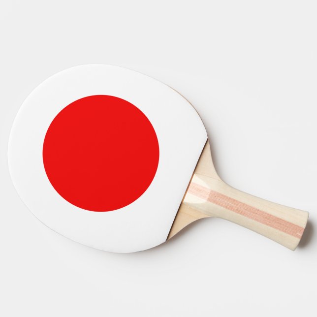 Raquete De Tênis De Mesa Bandeira do Japão (Lateral)