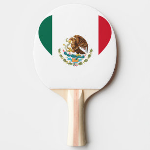 Raquete De Tênis De Mesa Bandeira mexicana