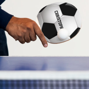 Raquete De Tênis De Mesa Bola de futebol customizável do futebol