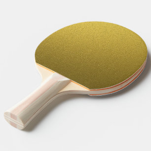 Raquete De Tênis De Mesa Brilho Dourado chamativo