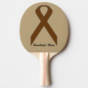 Raquete De Tênis De Mesa Brown Standard Ribbon por Kenneth Yoncich