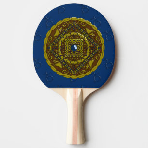 Raquete De Tênis De Mesa Capricorn Mandala Ping Pong Paddle